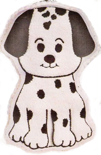 Dalmation Dog cake pan