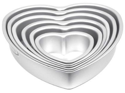 heart cake pan