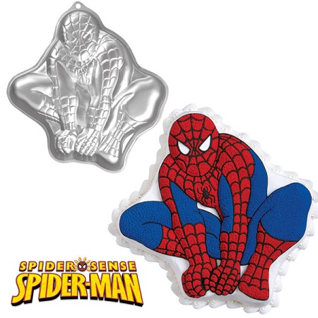 spiderman cake pan