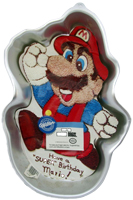 super mario cake pan