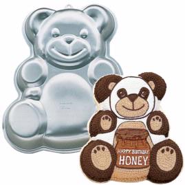 Teddy bear cake pan