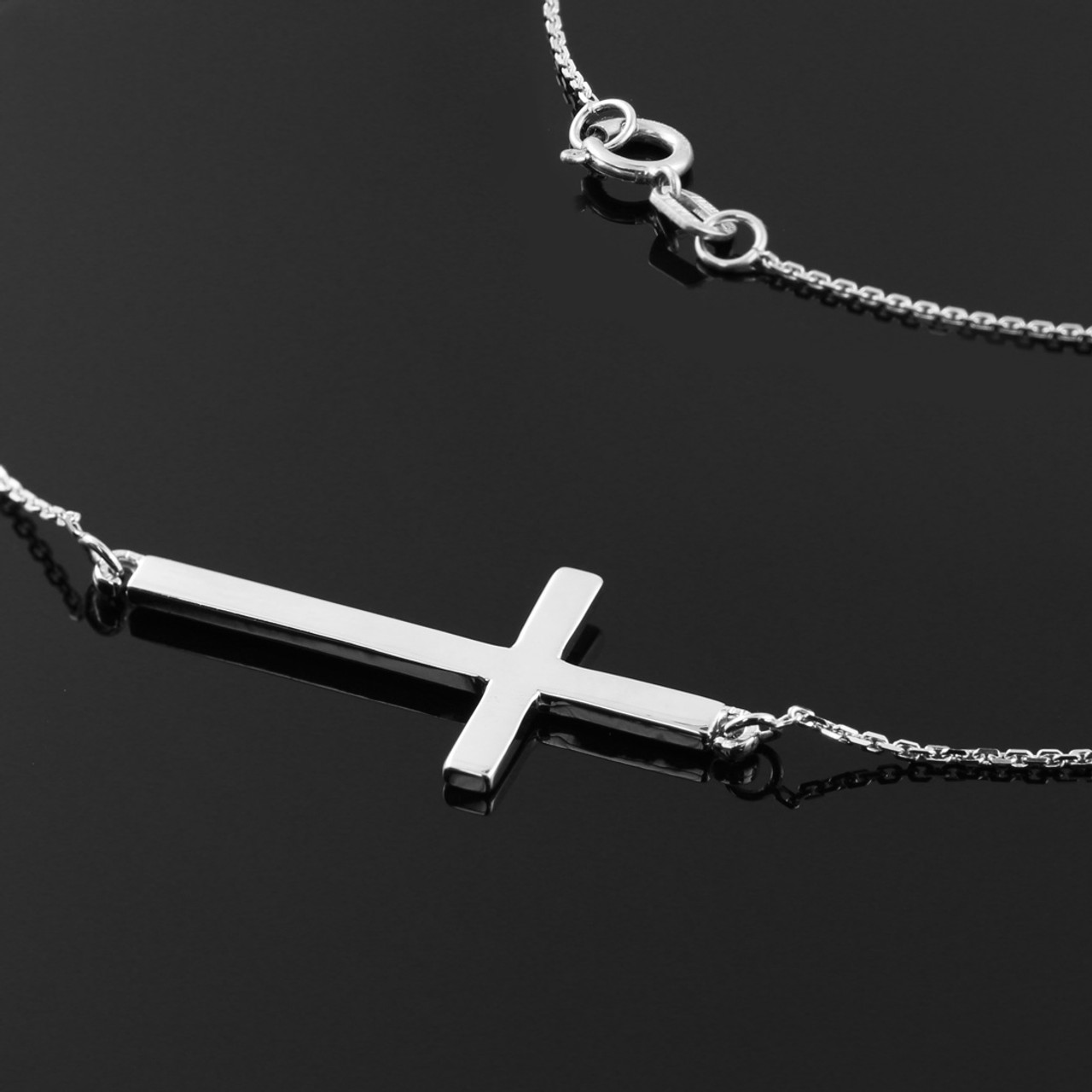 Silver sideways cross clearance