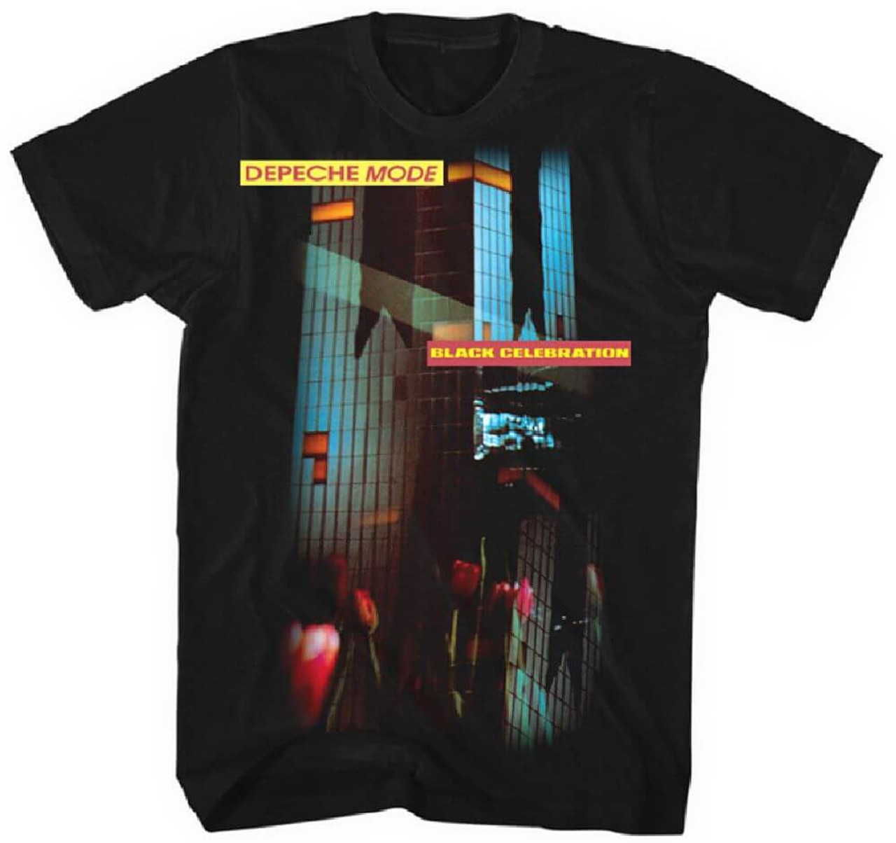 Depeche Mode Black Celebration Album Cover Men’s T-shirt | Rocker Rags