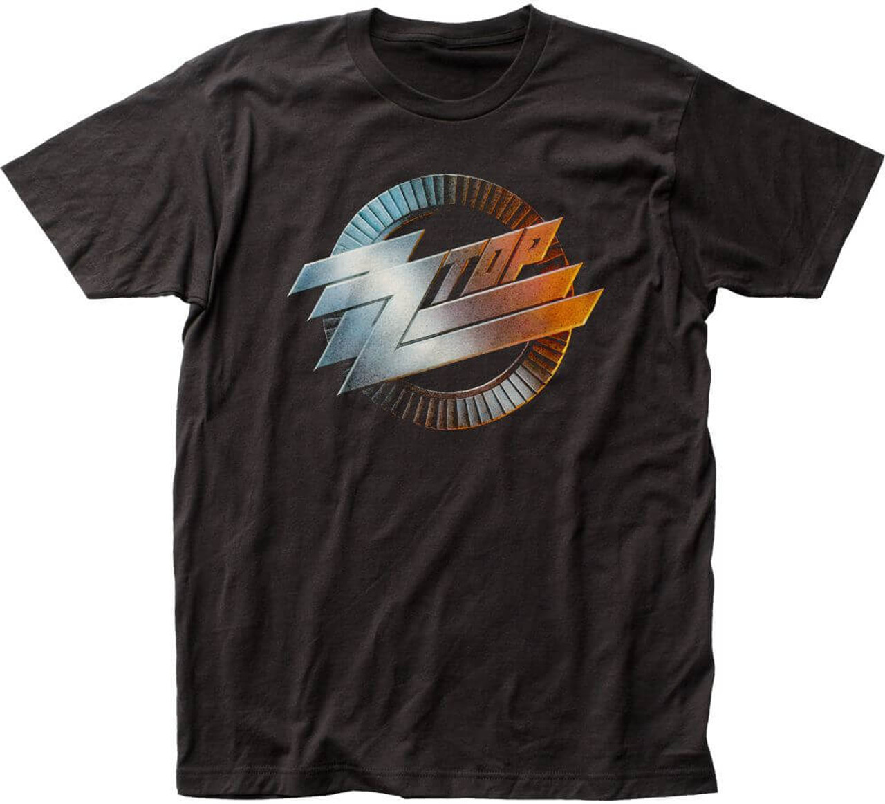 ZZ Top Logo from Recycler Album Cover Men's T-shirt ...