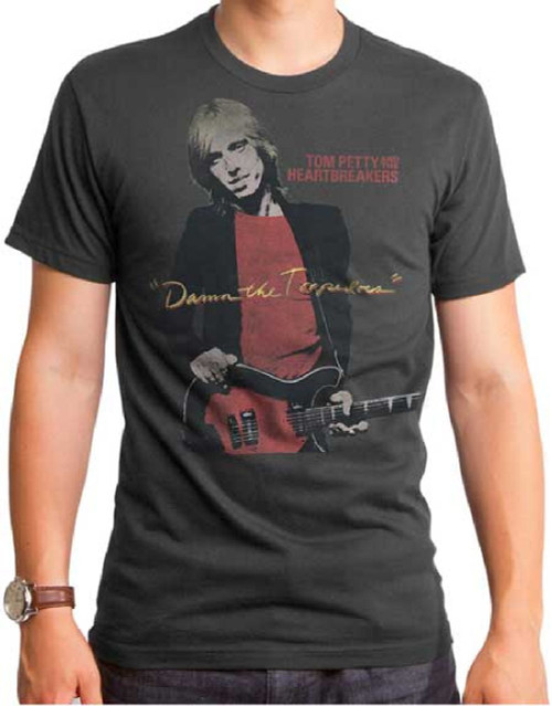 Tom Petty Full Moon Fever Album Cover Artwork Vintage T-shirt