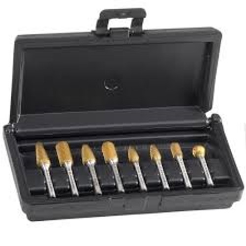 8 pc. Titanium #1 Burr Kit 8 pc. Titanium #1 Burr Kit