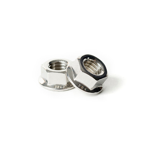 10-32 Serrated Flange Lock Nut 18-8 Stainless Steel | The Nutty Company, Inc. 10-32 Serrated Flange Lock Nut 18-8 Stainless Steel | The Nutty Company, Inc.