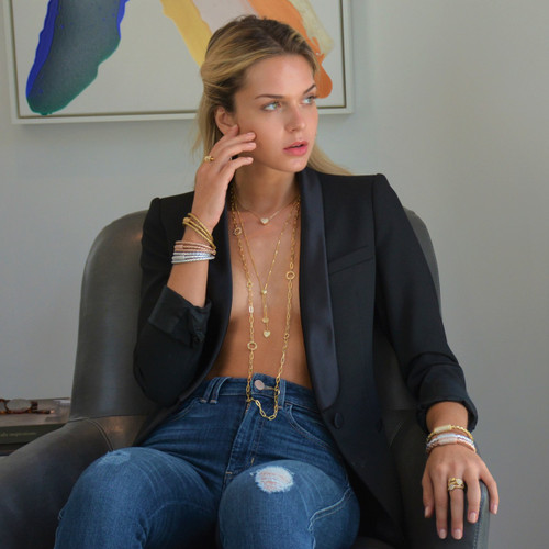 Grand Long Chain Necklace Gold Grand Long Chain Necklace Gold