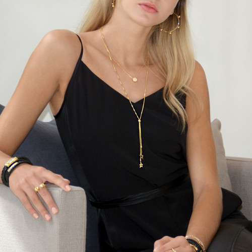 You're a Star Lariat Necklace Gold You're a Star Lariat Necklace Gold