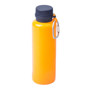 Silicone Bottle, Squeezable, Roll-up, Carabiner