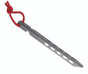 Titanium V Tent Stake, Lightweight