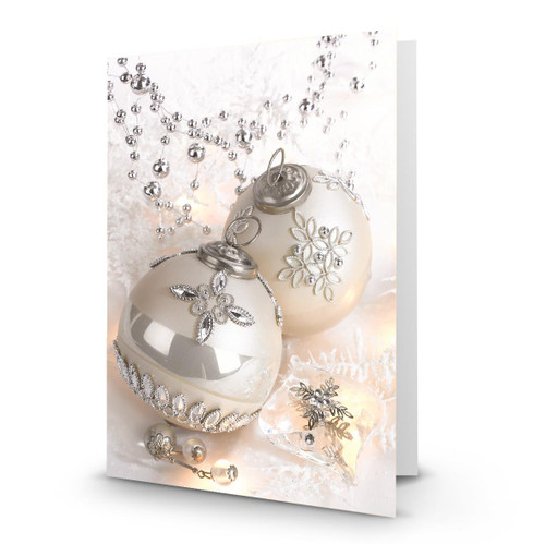2 Silver Ornaments