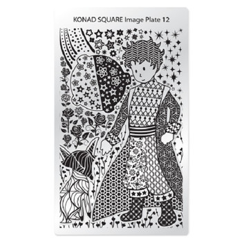 Konad Square Image Plate 12 Konad Square Image Plate 12