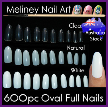 Oval Full Cover Nails Oval Full Cover Nails
