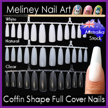 coffin shaped full cover nails coffin shaped full cover nails