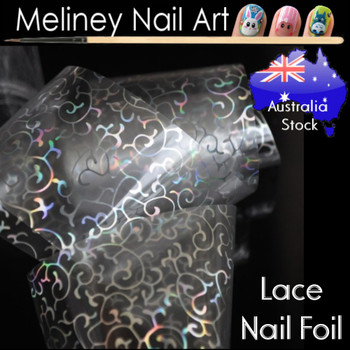 Lace Nail Art Transfer Foil Lace Nail Art Transfer Foil