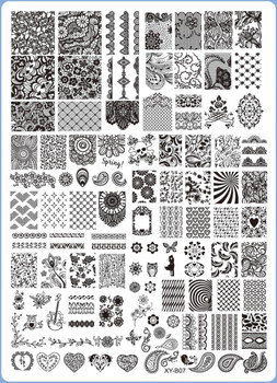 XY-B07 Image Plate for Stamping Nail Art Designs XY-B07 Image Plate for Stamping Nail Art Designs