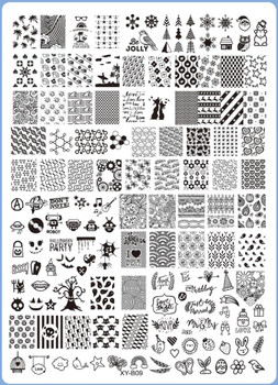 XY-B09 Image Plate for Stamping Nail Art Designs XY-B09 Image Plate for Stamping Nail Art Designs