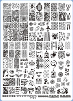 XY-B10 Image Plate for Stamping Nail Art Designs XY-B10 Image Plate for Stamping Nail Art Designs