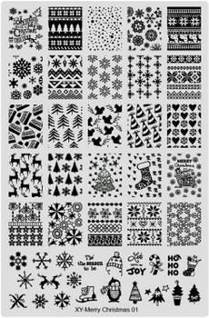 XY-Christmas image plate 1 XY-Christmas image plate 1