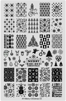 XY-Christmas image plate 3 XY-Christmas image plate 3