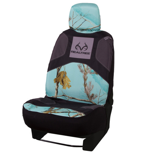 Realtree Mint Camo Low Back Bucket Seat Cover