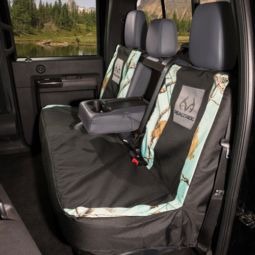 Realtree Mint Camo Switch Back Bench Seat Cover
