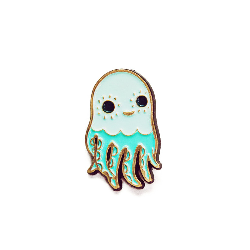Octopus Enamel Pin
