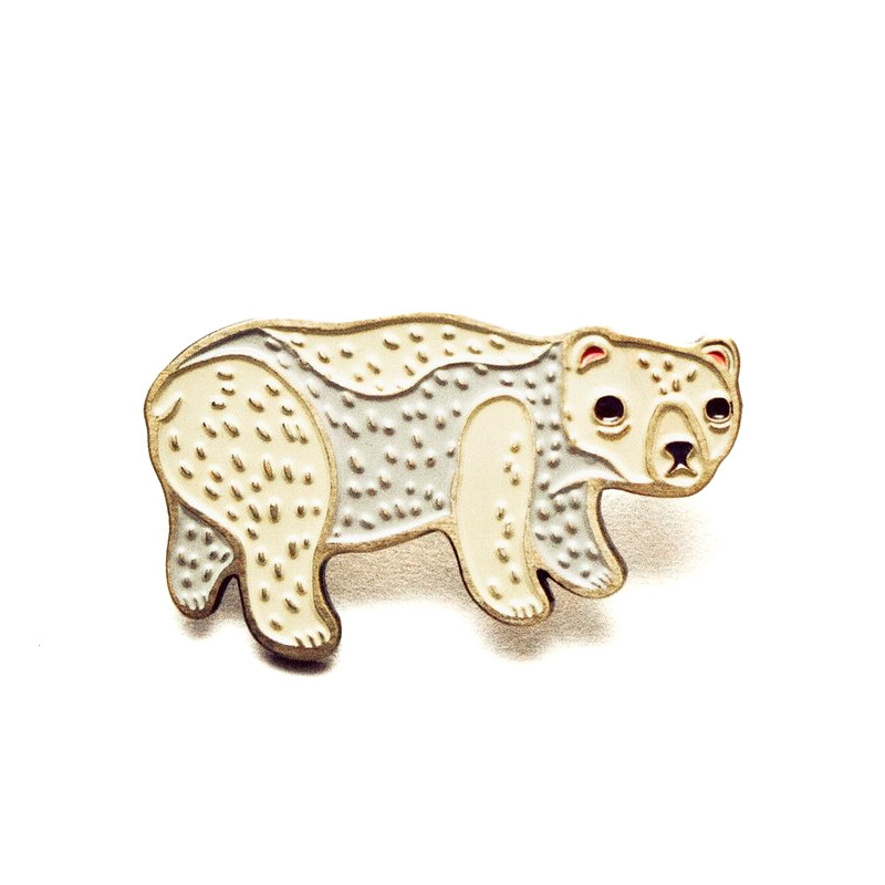 Polar Bear Enamel Pin