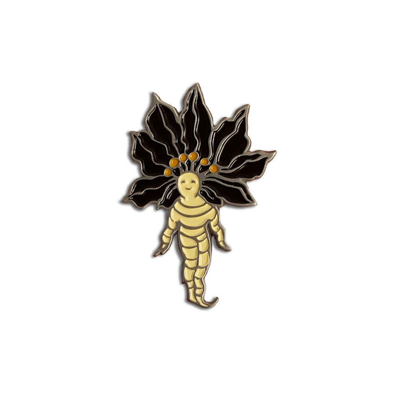 Mandrake Enamel Pin