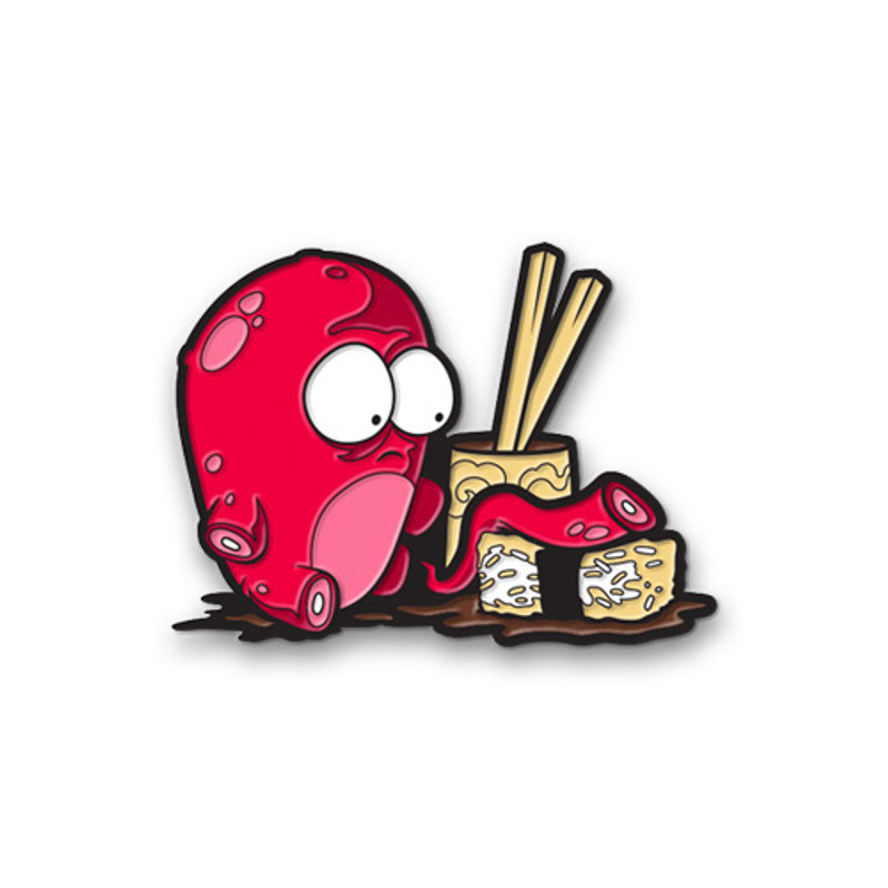 O-NO Sushi Enamel Pin