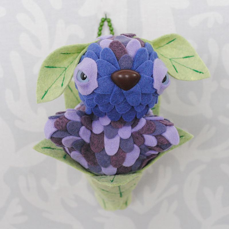 Blueberry Leaf Peeper by Horrible Adorables