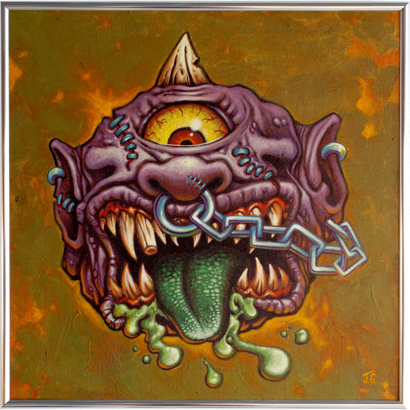 Hornhead by James Groman ***SOLD***