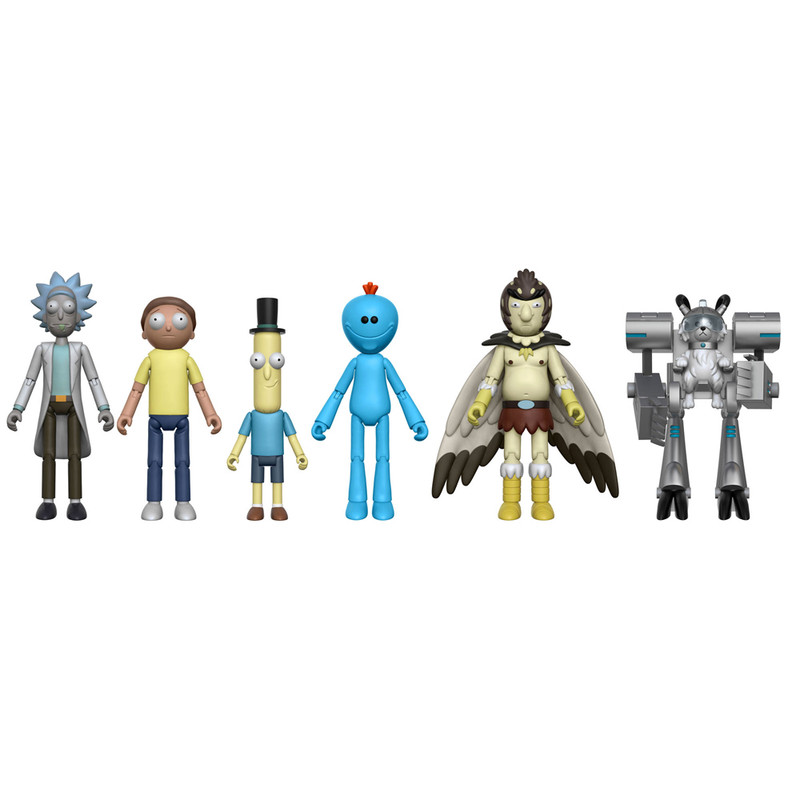 Rick and Morty 5 inch Action Figures