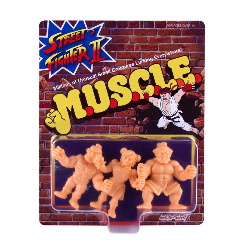 Street Fighter 2 MUSCLE Wave 1 : Pack D