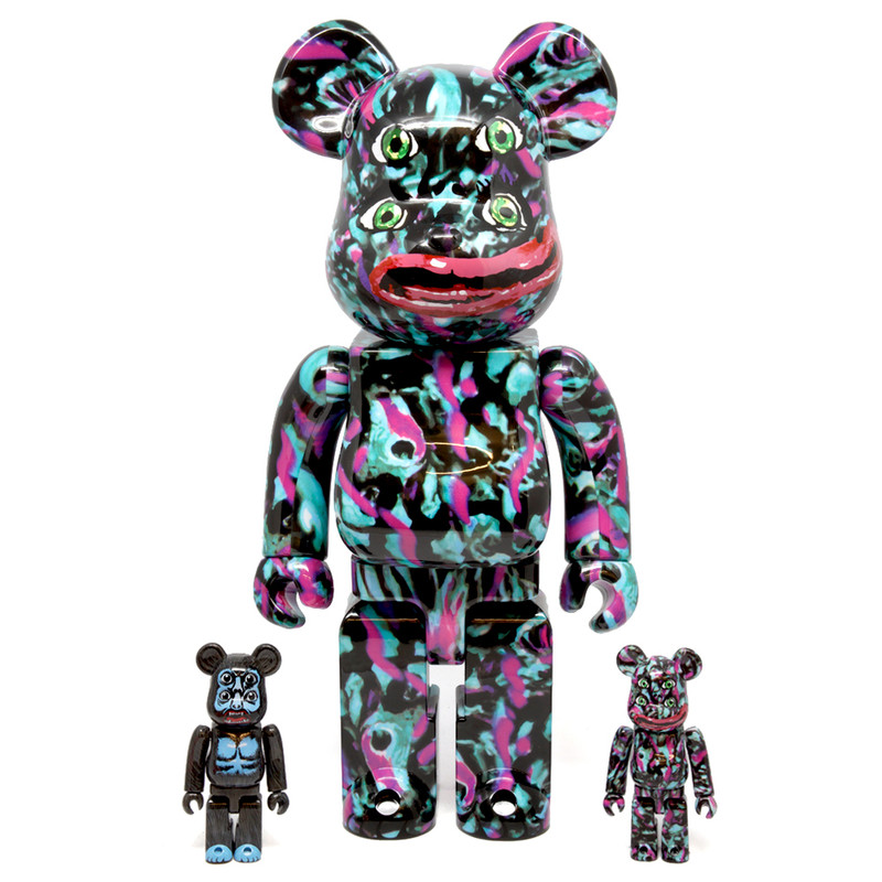 Be@rbrick 400% and 100% : NAGNAGNAG YOTSUME 2 Set of 3