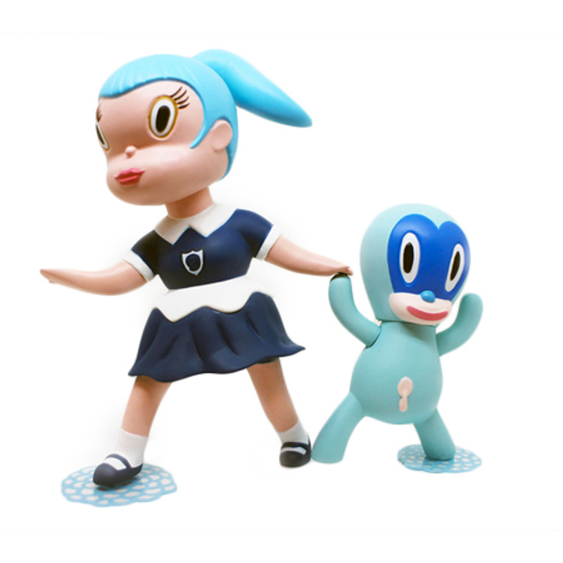 Gary Baseman's Wild Girls Set: Beverly Blue Edition