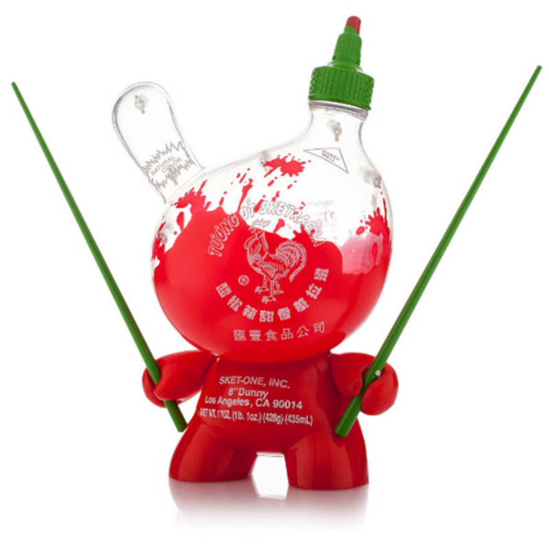 Dunny 8 inch : Sketracha Clear