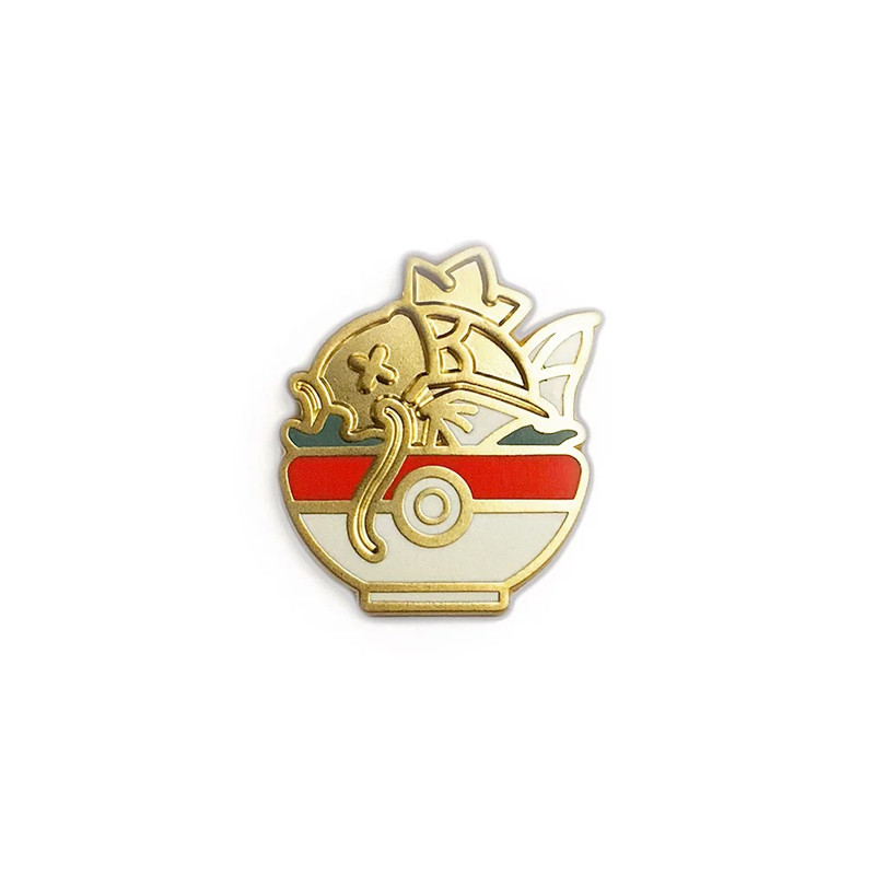 Shiny Pokebowl Enamel Pin
