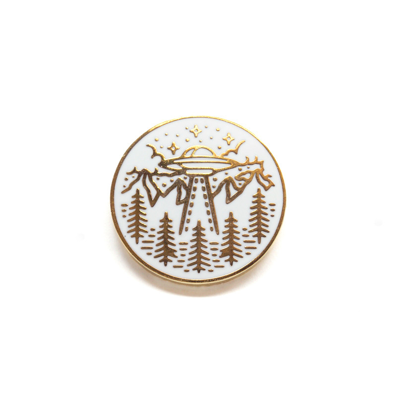 UFO Enamel Pin