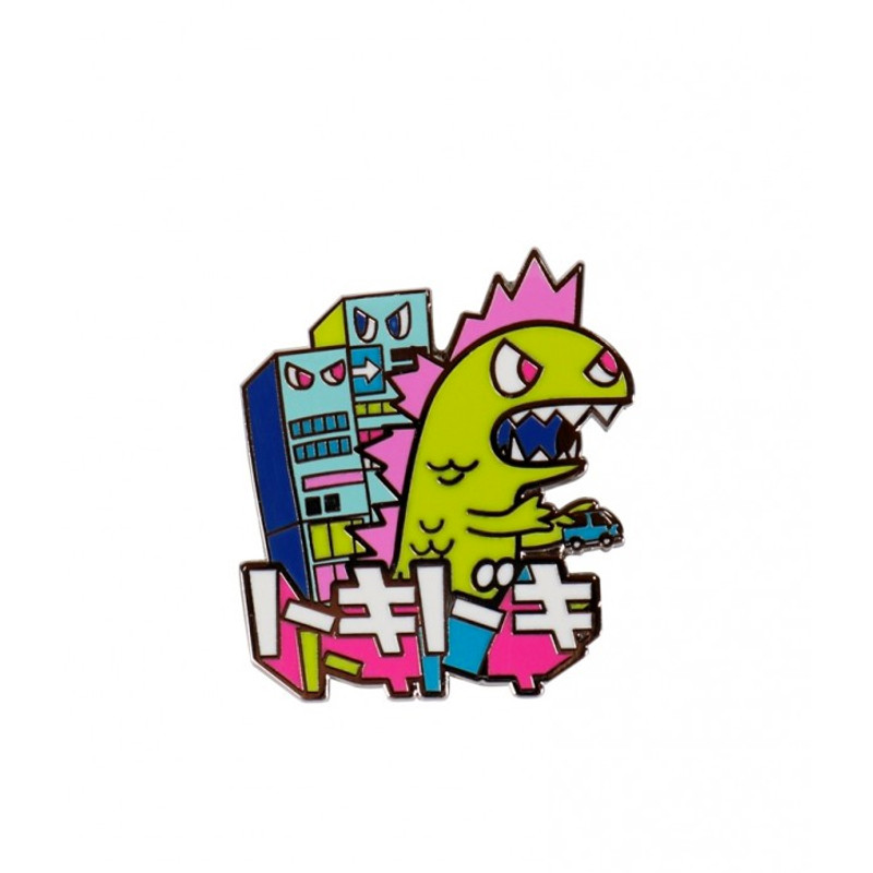 Kaiju Enamel Pin