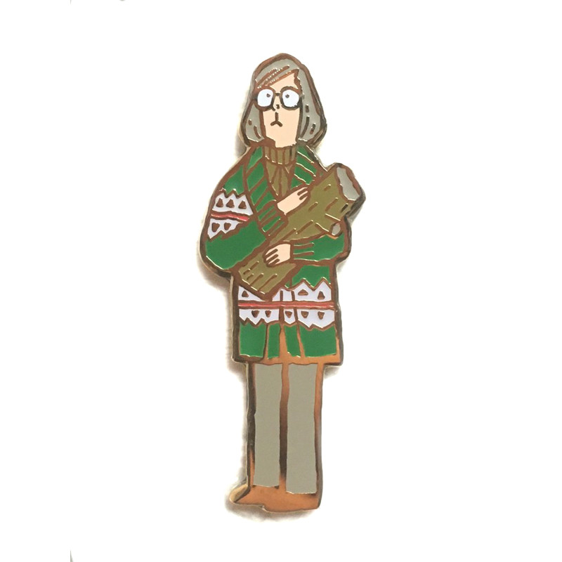 The Great Northern Pin Party : Log Lady Pin
