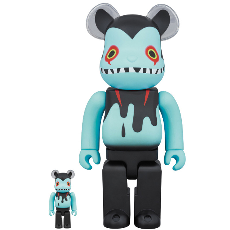 Be@rbrick 400% and 100% : Devilman x Byron