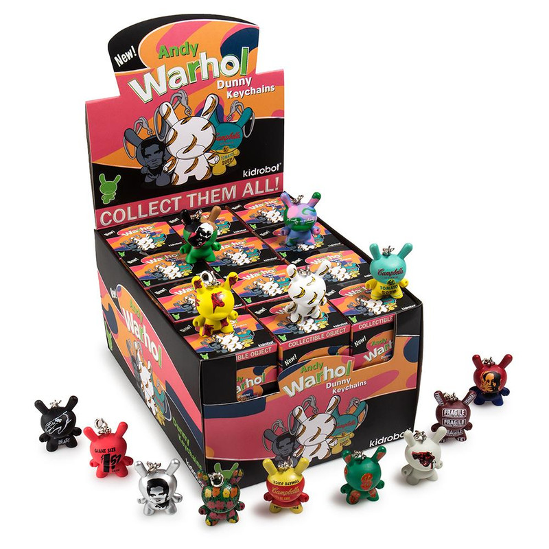 Andy Warhol Dunny Keychain Series : Case of 24