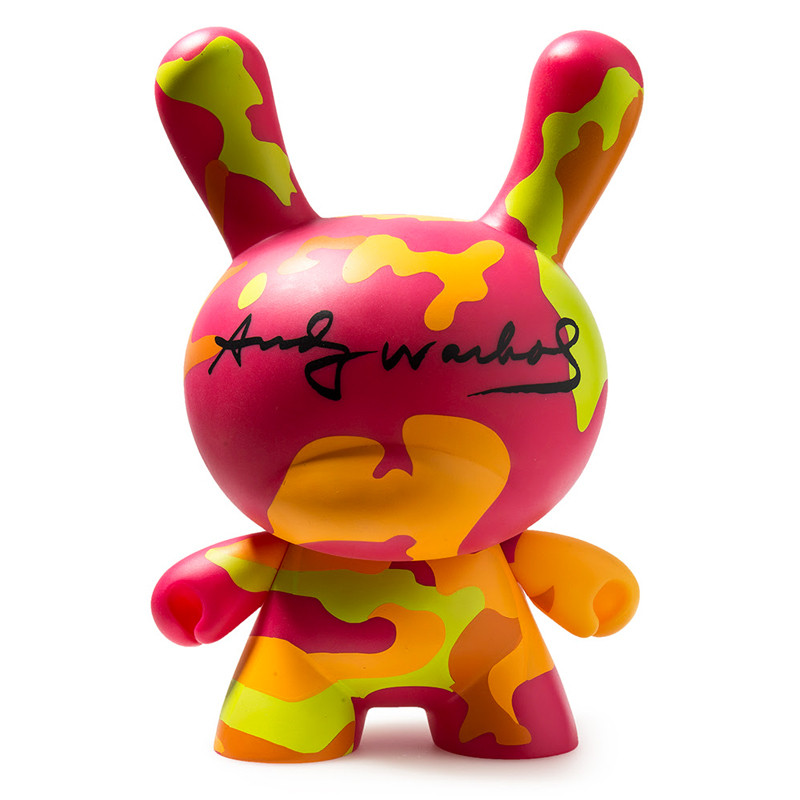 Andy Warhol 8 inch Masterpiece Dunny : Camo PRE-ORDER SHIPS IN 2 WEEKS