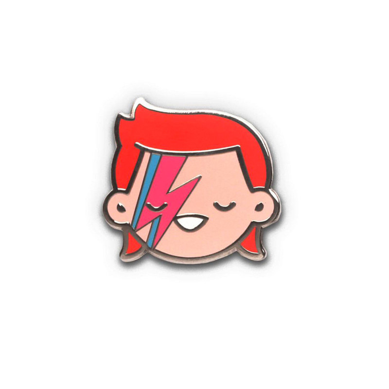 Starman Enamel Pin