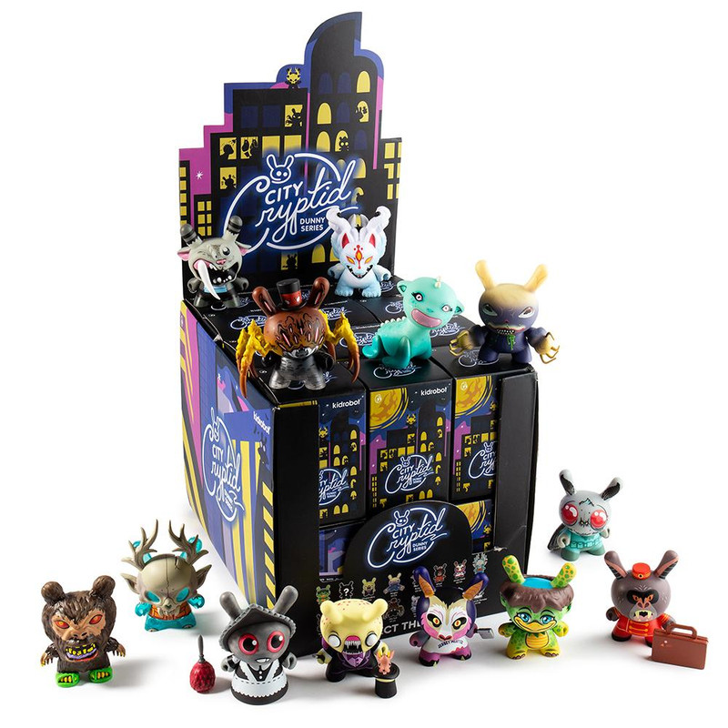 City Cryptid Dunny Series : Case of 24 SHIPS LATE AUG 2018