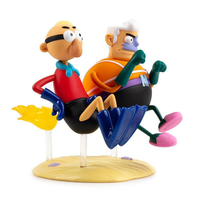 Spongebob Squarepants Mermaid Man and Barnacle Boy Medium Figure