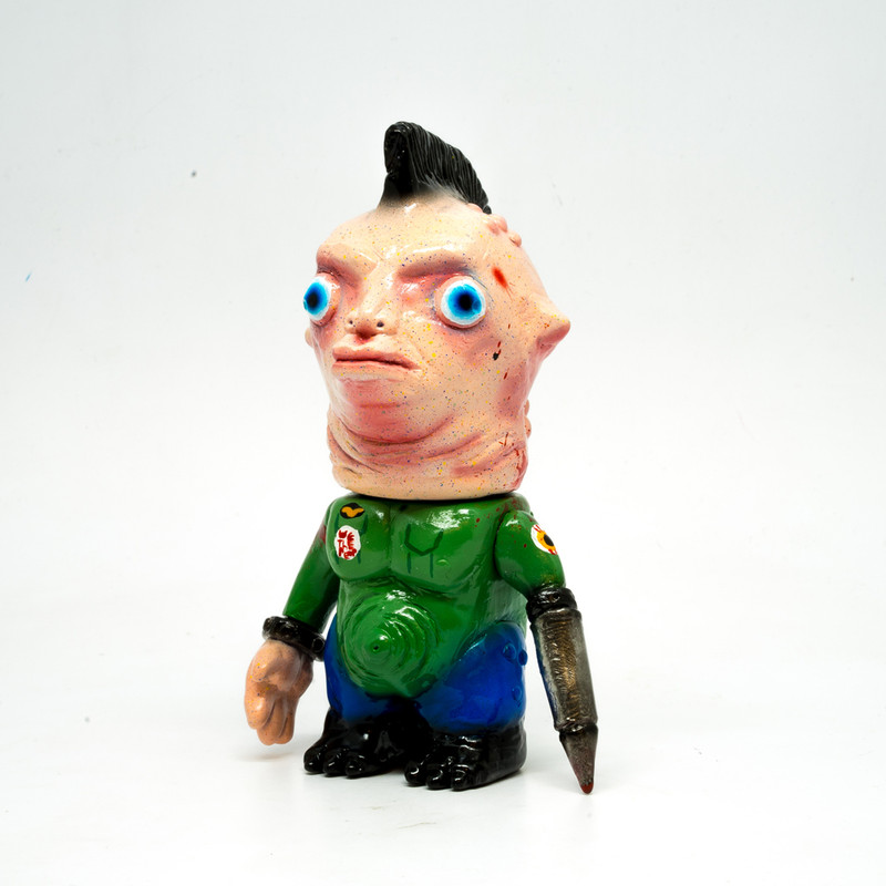 Dr. Chickeye Punk Ancestor "Taxi Driver" by Akashikrecordstoys *SOLD*