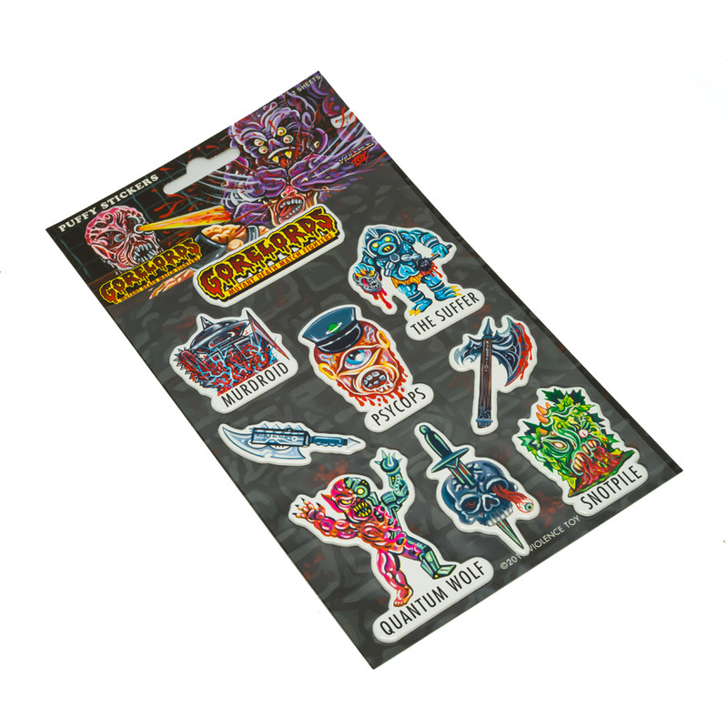 Puffy Stickers by Violence Toy